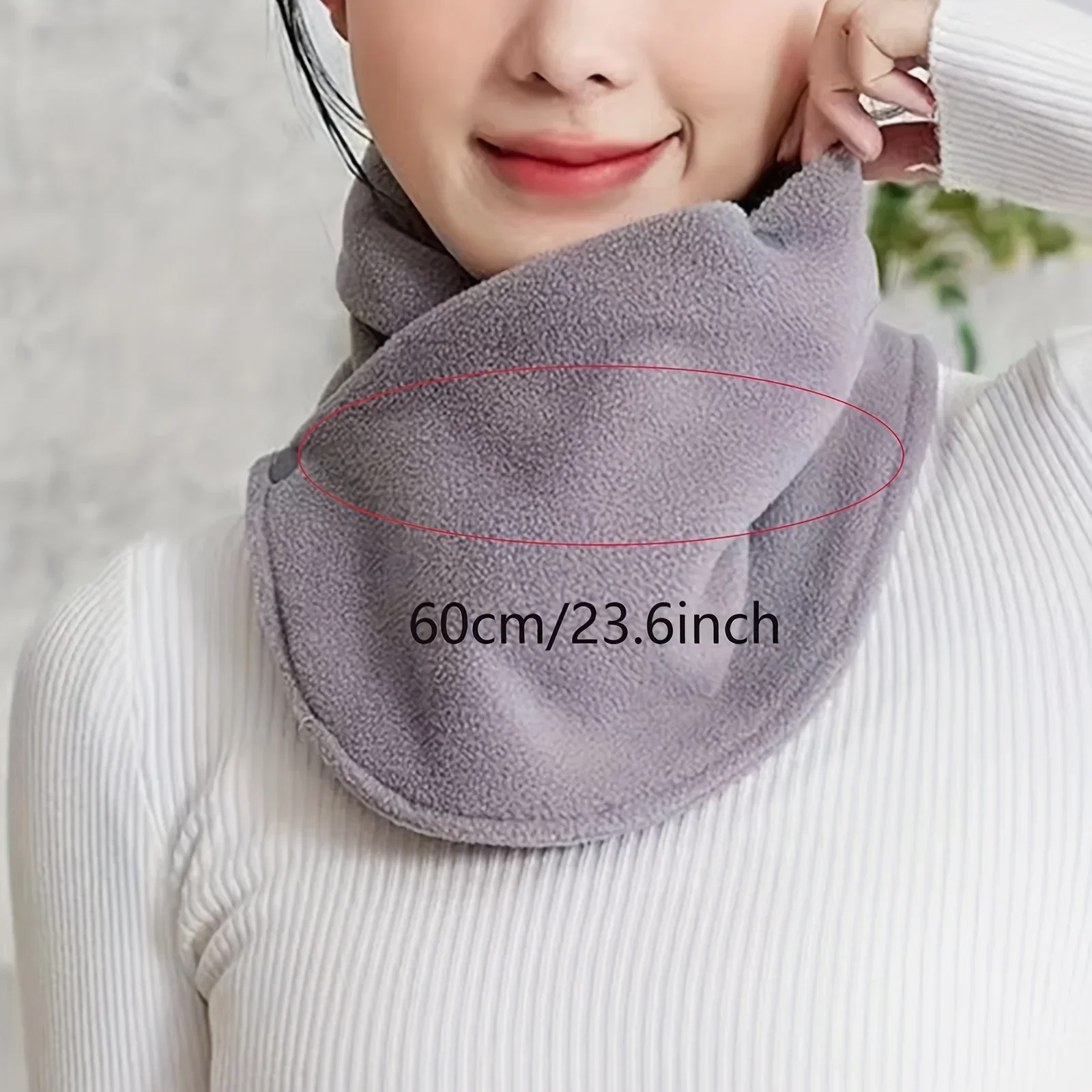 New Lamb Fleece for Women Scar - Neck Gaiter Fleece ulasan dan harga